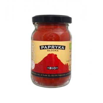 Papryka Słodka mielona B/g 85 g słoiczek Pięć Przemian